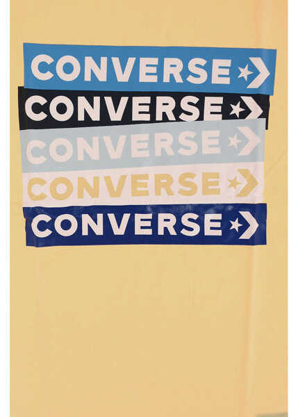 Tricouri Converse T-Shirt Logo Print Yellow Baieti (BM 8396481) 2