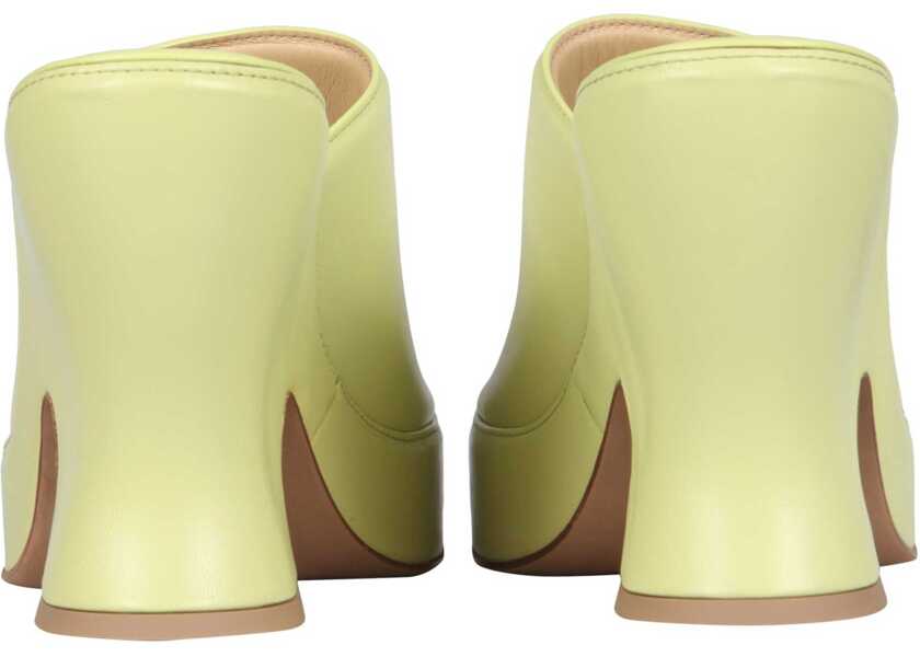 Sandale Bottega Veneta Wedge Sandals YELLOW Femei (BM 8397432) 3