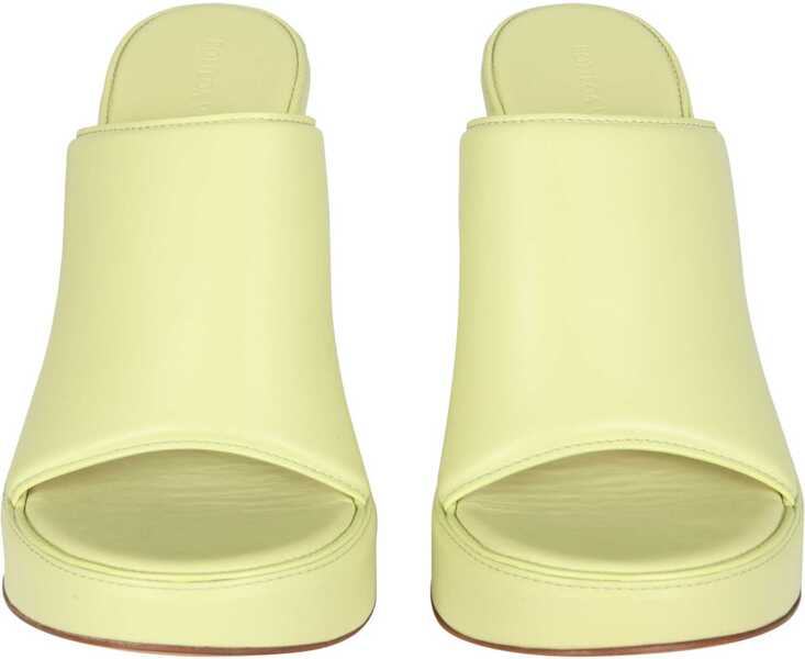Sandale Bottega Veneta Wedge Sandals YELLOW Femei (BM 8397432) 4