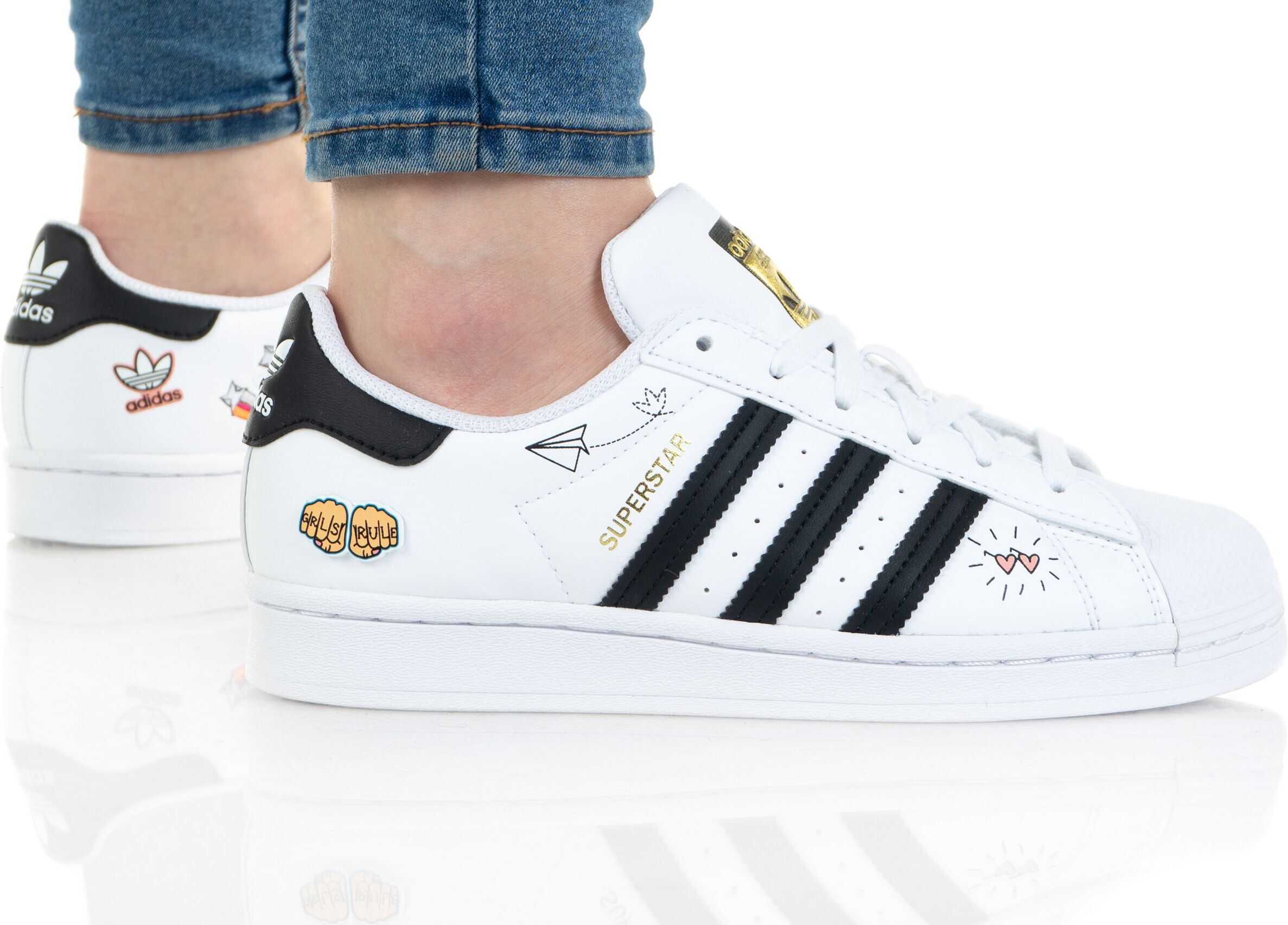 adidas Superstar J FX5202 Alb