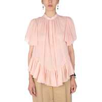 Bluze elegante Shirt With Ruches Femei