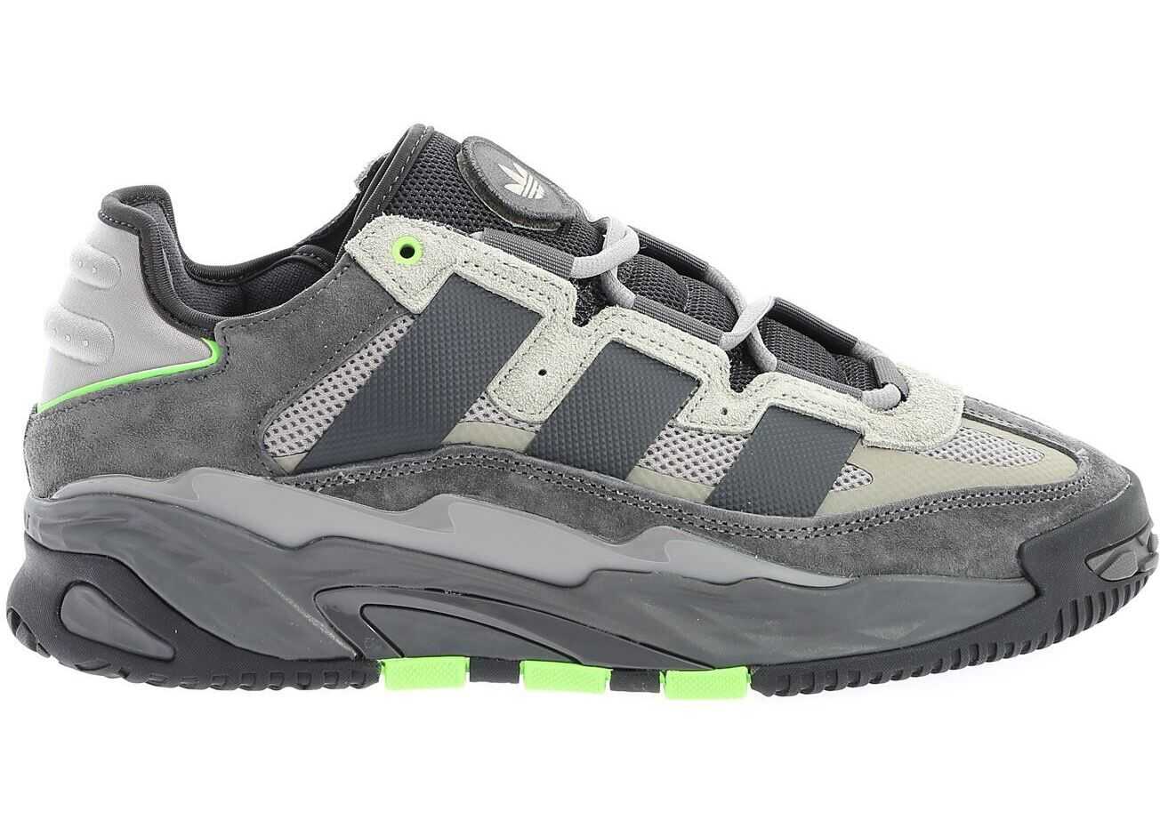 adidas Originals Niteball Sneakers In Grey FX7654 Grey