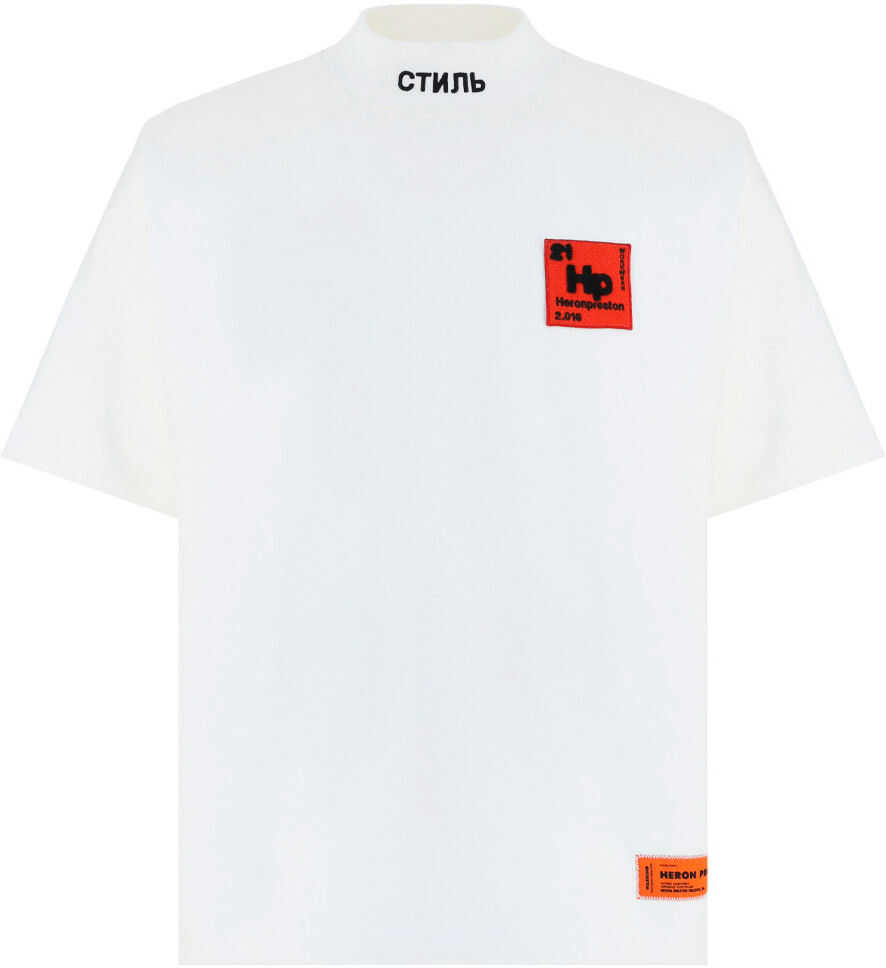 Heron Preston T-Shirt HMAA021S21JER001 WHITE RED