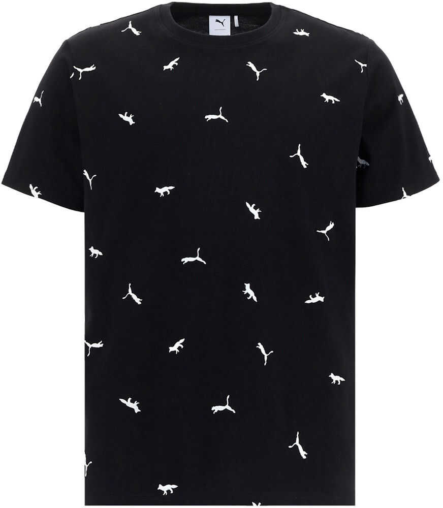 PUMA x Maison Kitsune T-Shirt 53043601 PUMA BLACK-AOP