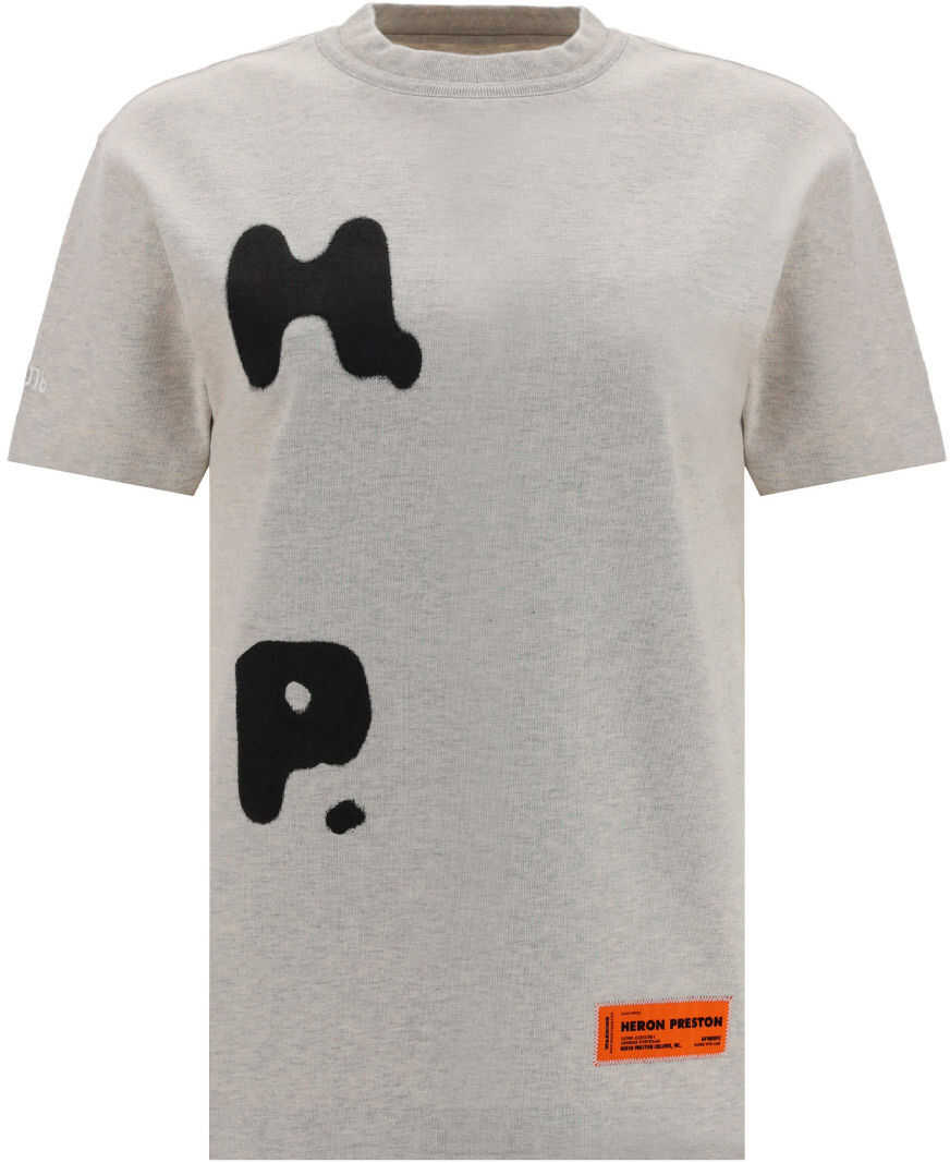 Heron Preston T-Shirt HWAA024R21JER001 GREY MELANGE