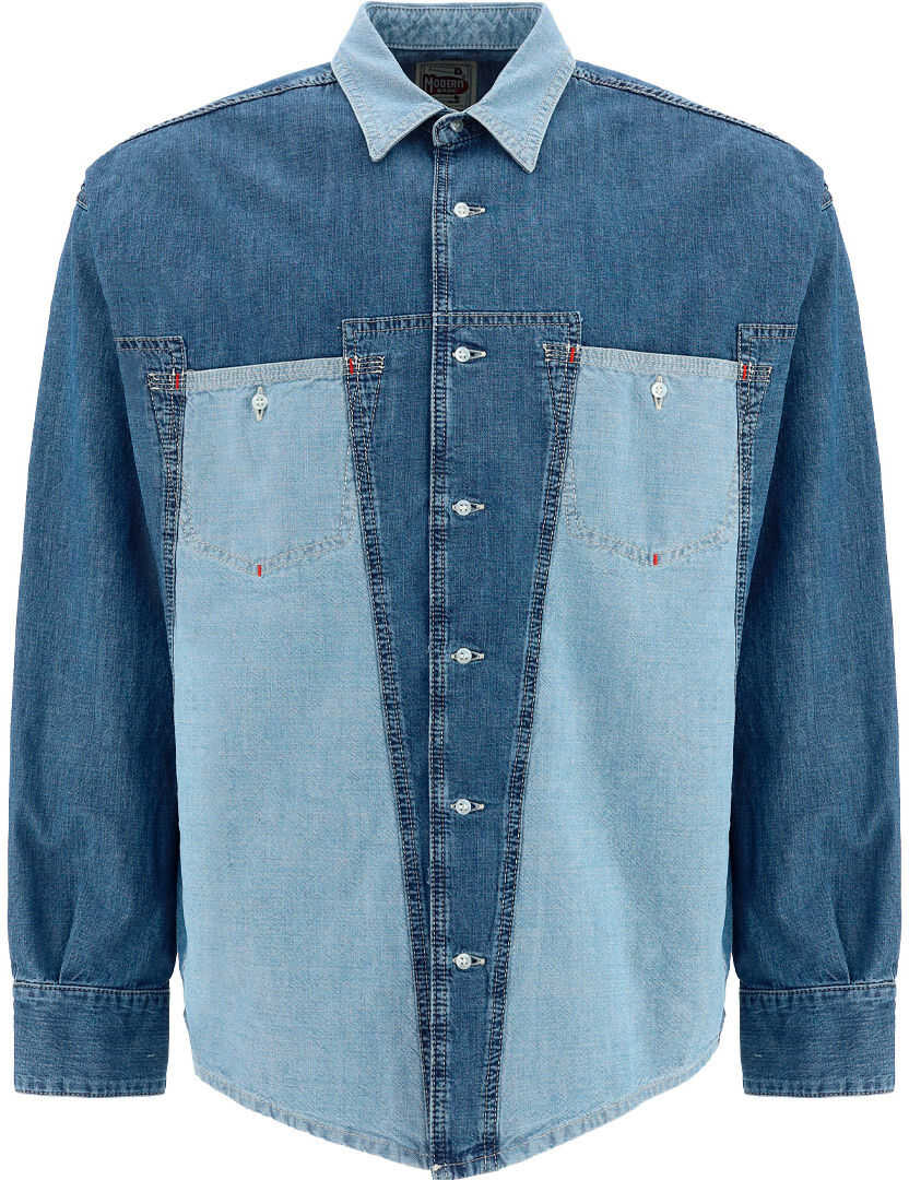 Diesel Shirt A023570CBBN DENIM BLUE