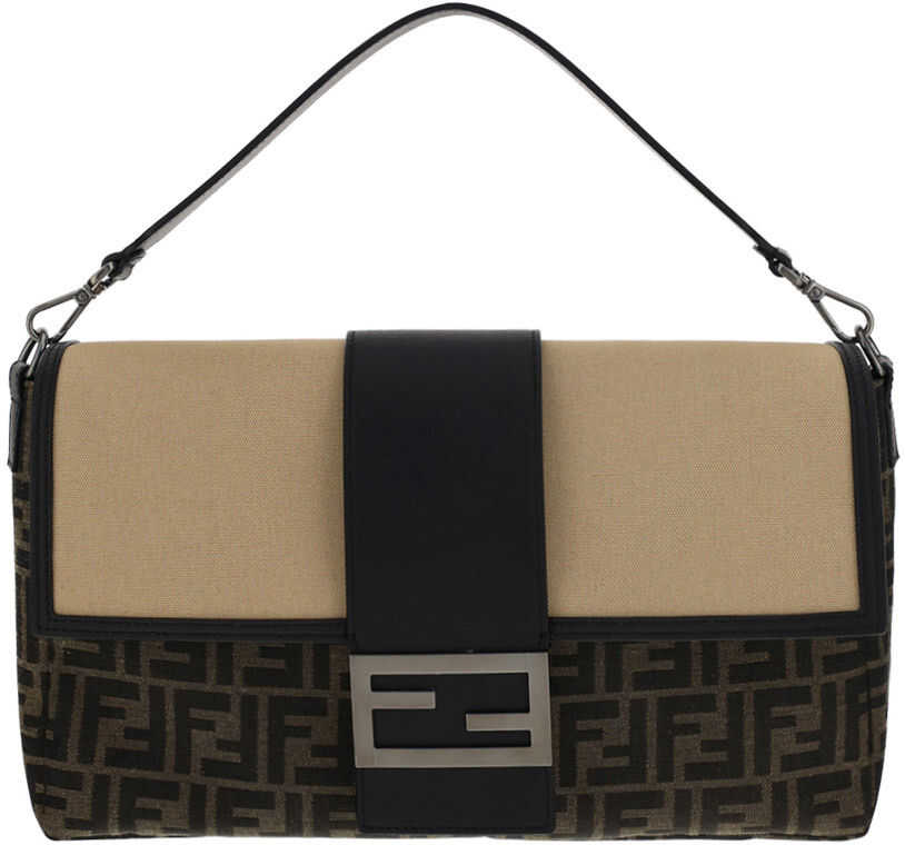 Fendi Baguette Bag 7VA478AFBM TAB.MR+SAND+NR+RUBLS