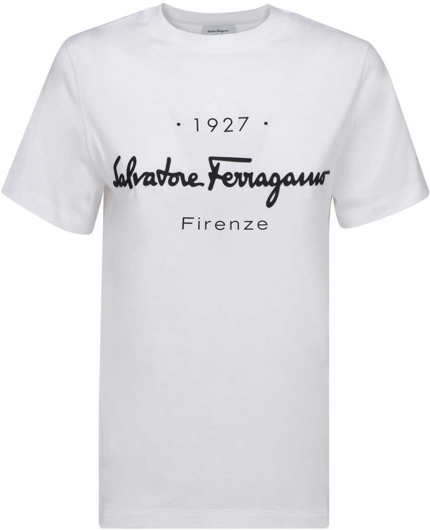 Salvatore Ferragamo T-Shirt 722283 BCO_OTTICO