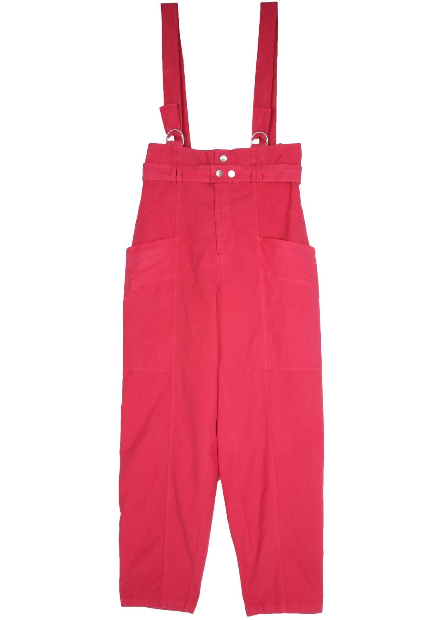 Isabel Marant "Ekla" Trousers PA1907_21E012I40RY RED