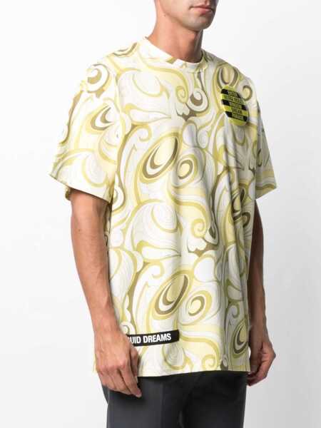 Tricouri Raf Simons Crew Neck T-Shirt YELLOW Barbati (BM 8404785) 3