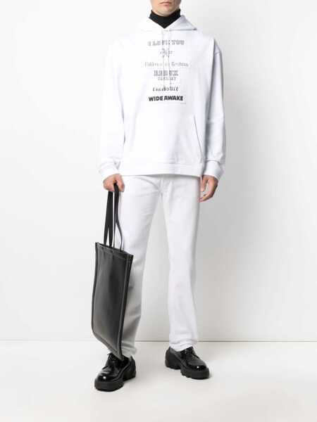 Hanorace Raf Simons Hoodie WHITE Barbati (BM 8404830) 2