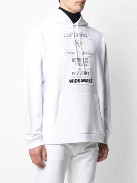 Hanorace Raf Simons Hoodie WHITE Barbati (BM 8404830) 3
