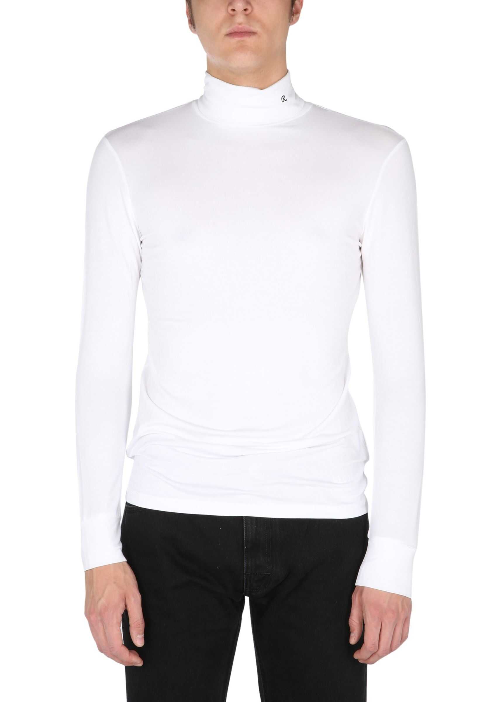 Raf Simons Turtle Neck Sweater 211-M150_190160010 WHITE