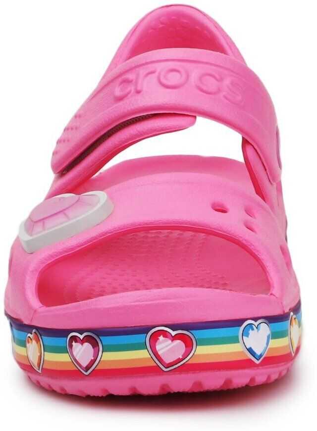 Sandale Crocs Fun Lab Rainbow Sandal Pink Baieti (BM 8405346) 2
