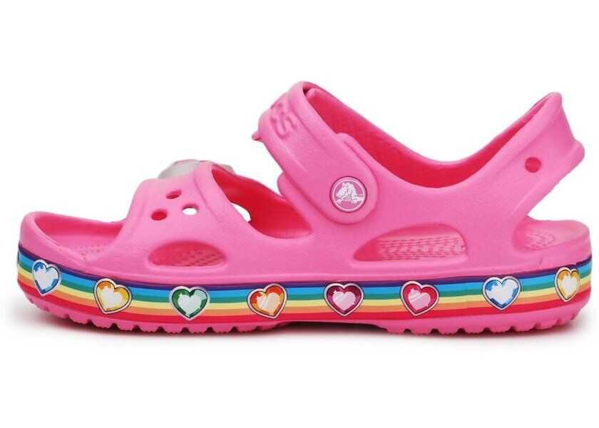Sandale Crocs Fun Lab Rainbow Sandal Pink Baieti (BM 8405346) 4