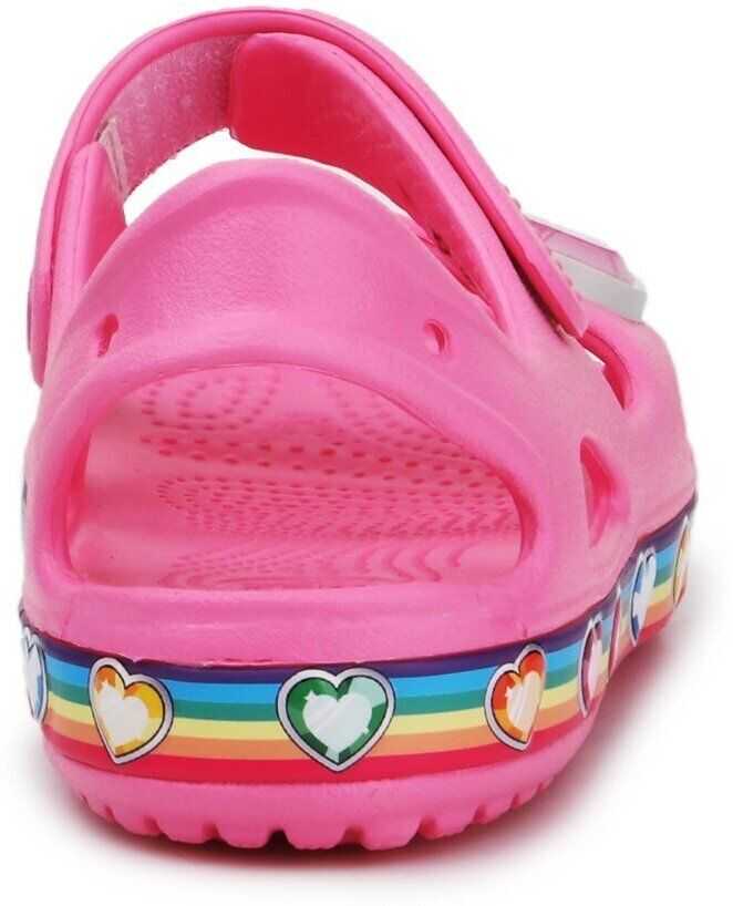 Sandale Crocs Fun Lab Rainbow Sandal Pink Baieti (BM 8405346) 5