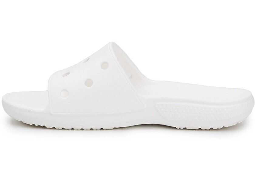 Papuci Crocs Classic Slide White Barbati (BM 8405352) 4
