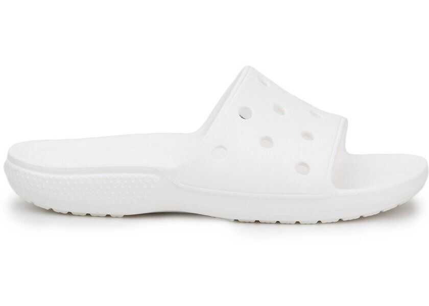 Papuci Crocs Classic Slide White Barbati (BM 8405352) 6