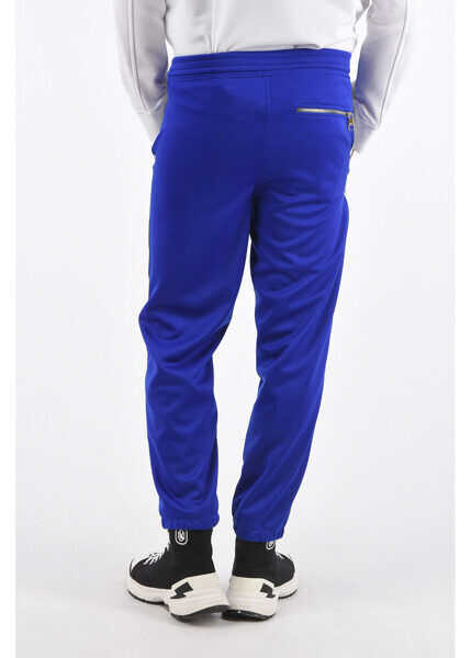 Pantaloni casual Neil Barrett Low Rise Easy Fit Slayde Jogger Pants Blue Barbati (BM 8405811) 2