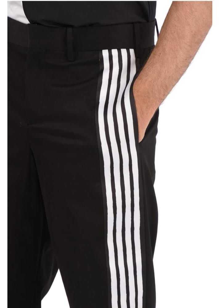 Pantaloni casual Neil Barrett Low Rise Piping Pants Black Barbati (BM 8405829) 3