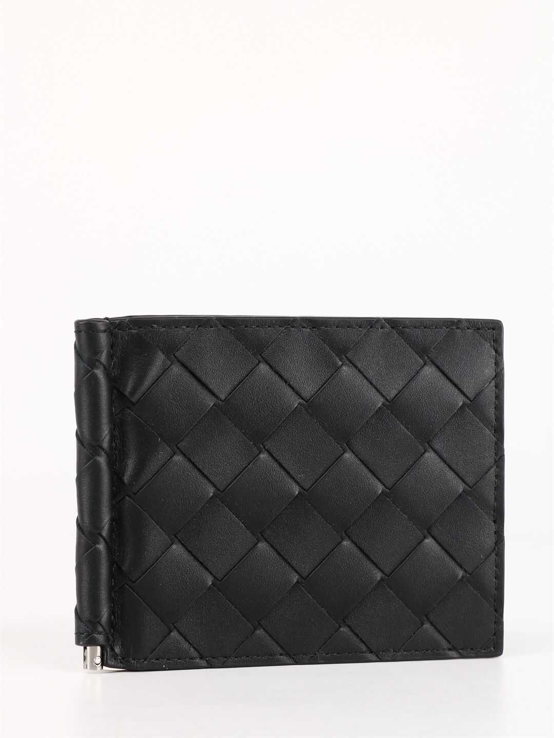 Bottega Veneta Wallet With Money Clip 592626 VCPQ4 Black