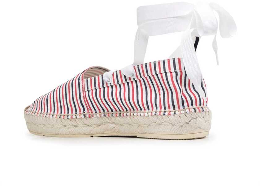 Espadrile Thom Browne Seersucker Cotton Espadrilles MULTICOLOUR Femei (BM 8409270) 3