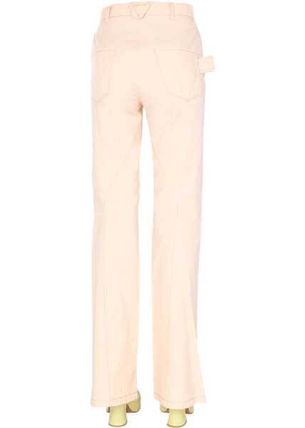Blugi skinny Bottega Veneta Flared Jeans PINK Femei (BM 8411181) 4