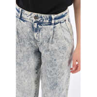 Imbracaminte Michael Kors Dama - Blugi evazati Michael Kors Double Pleat Carrot Fit Jeans Blue Femei (BM 8411508) - B-mall.ro