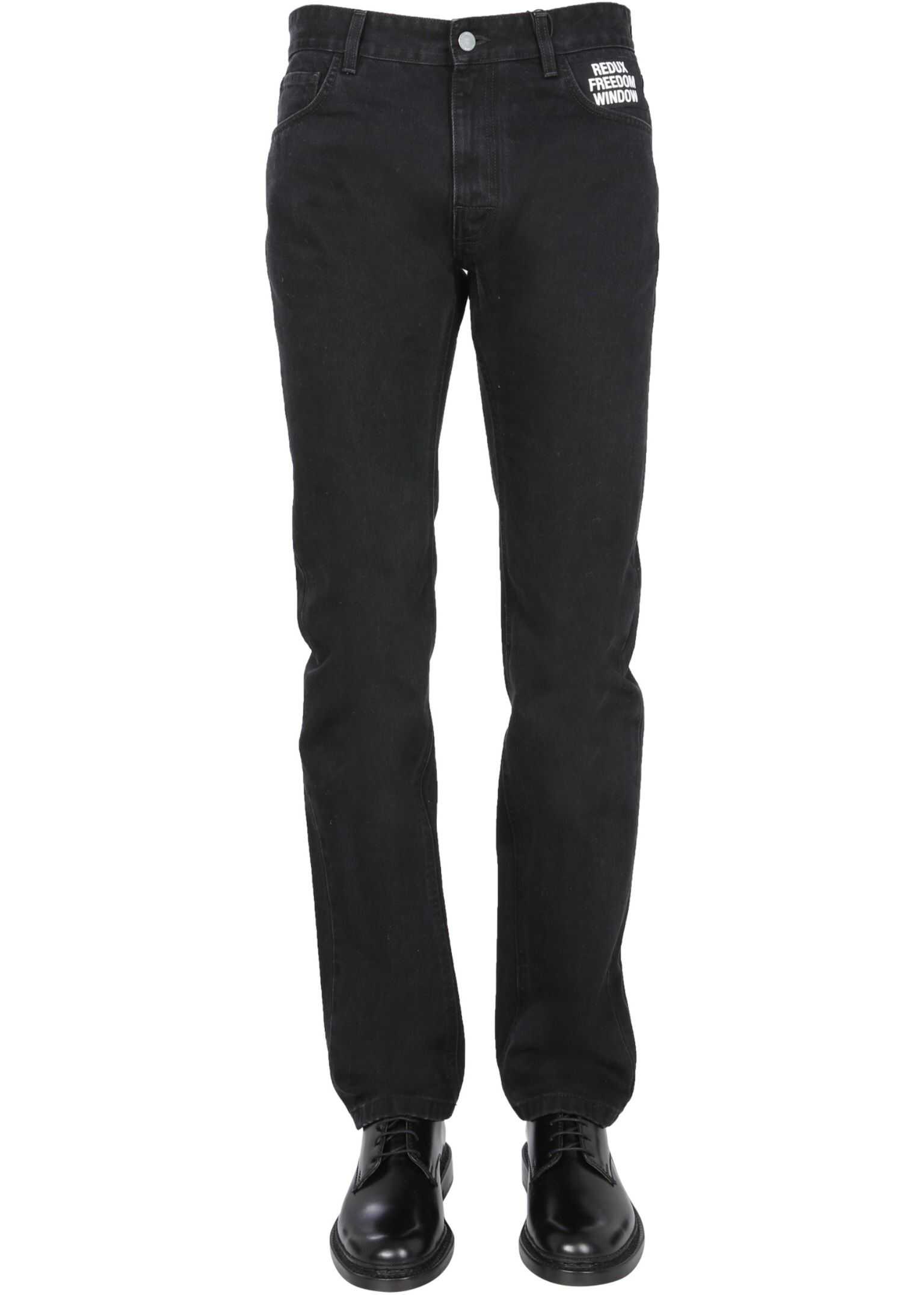 Raf Simons Denim Jeans 211-M310_101340099 BLACK