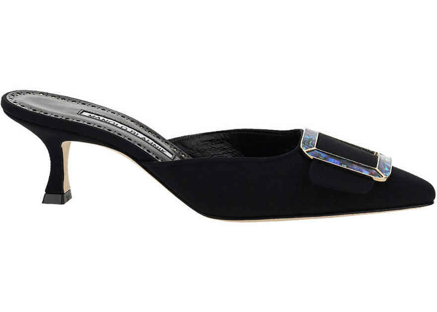 Manolo Blahnik Maysale Sandals 2210906 BLCK