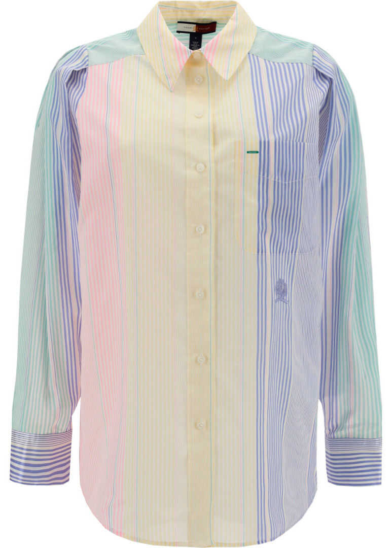 Tommy Hilfiger Shirt WW0WW30936 LEMON ICE/MULTI