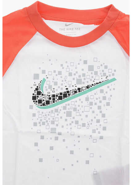 Tricouri Nike Printed T-Shirt White Baieti (BM 8417703) 2