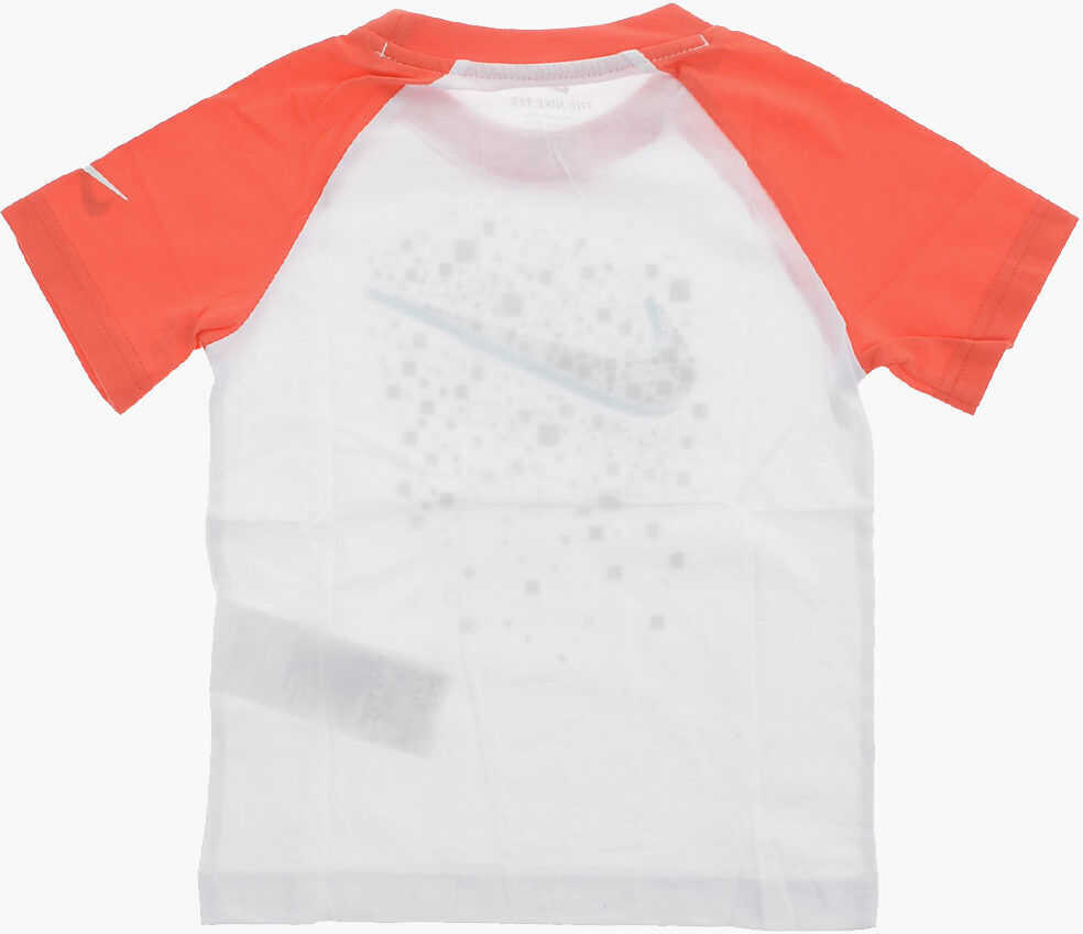 Tricouri Nike Printed T-Shirt White Baieti (BM 8417703) 3