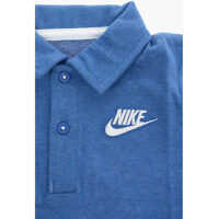 Tricouri Polo pentru Baieti - Tricouri Polo Nike Logo Embroidered Polo Blue Baieti (BM 8417706) - B-mall.ro