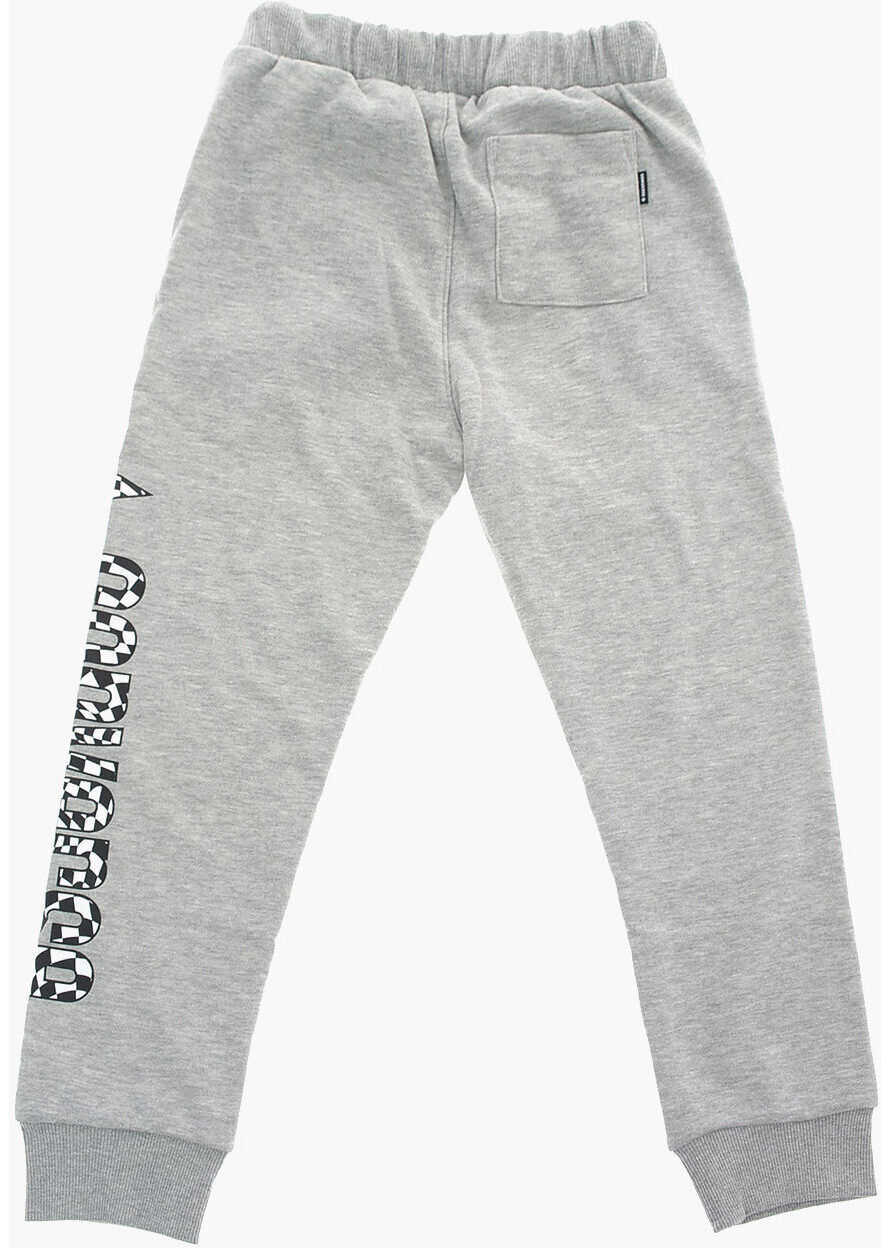 Pantaloni casual Converse Logo Printed Jogger Gray Baieti (BM 8417736) 2