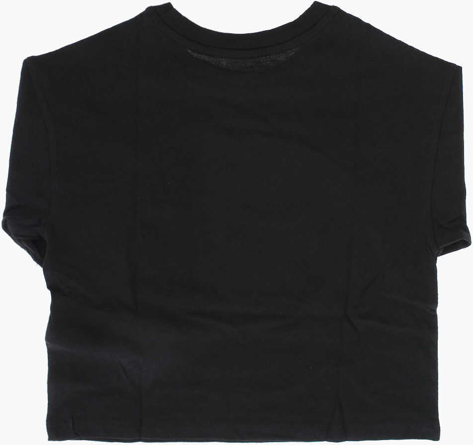 Tricouri Converse Printed T-Shirt Black Baieti (BM 8417748) 3