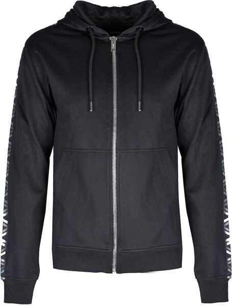 Hanorace Les Hommes Zip Up LHG866 Czarny Barbati (BM 8420187) 2