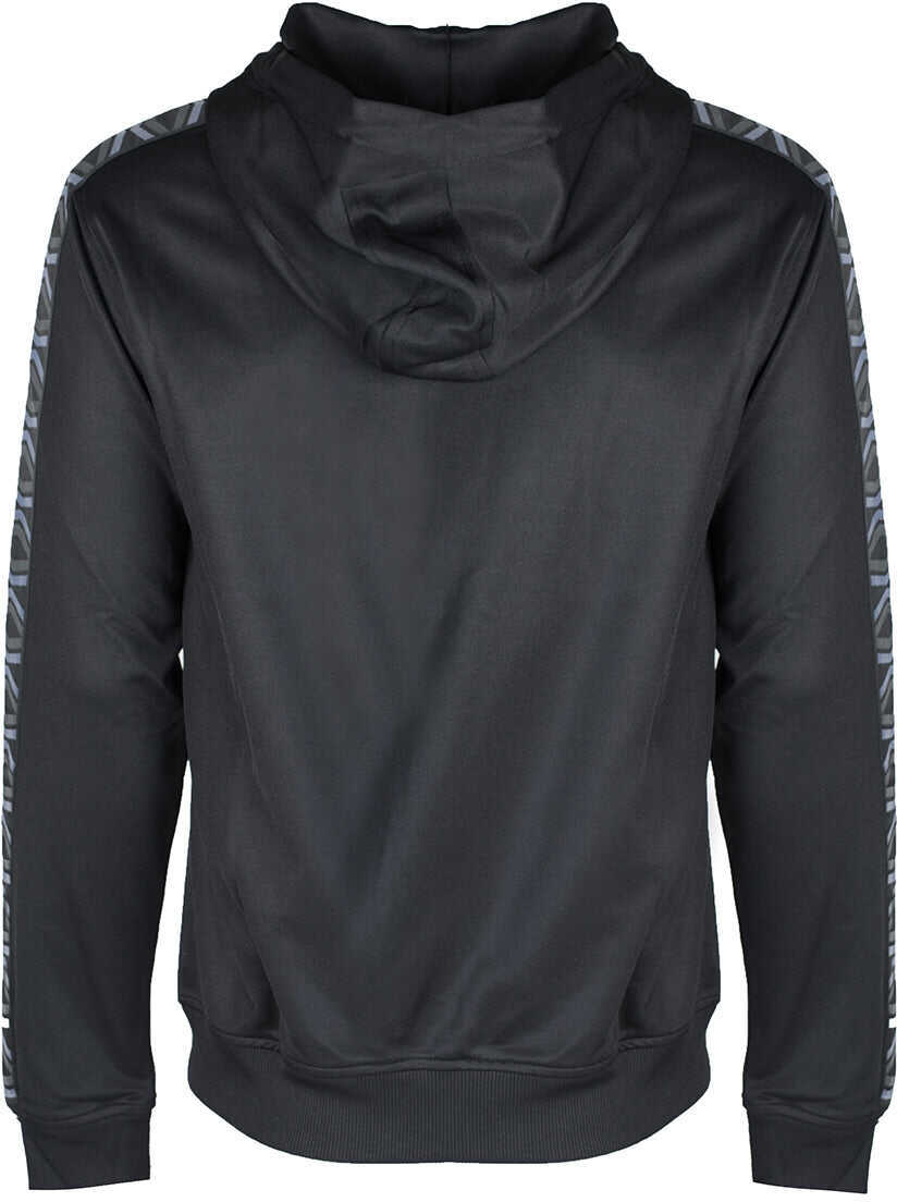 Hanorace Les Hommes Zip Up LHG866 Czarny Barbati (BM 8420187) 3