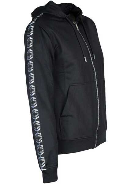 Hanorace Les Hommes Zip Up LHG866 Czarny Barbati (BM 8420187) 4