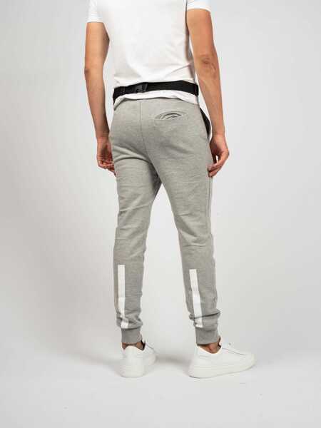 Pantaloni de trening Les Hommes Jogging UHJ100 Szary Barbati (BM 8420199) 4