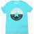 Converse Printed T-Shirt Light Blue