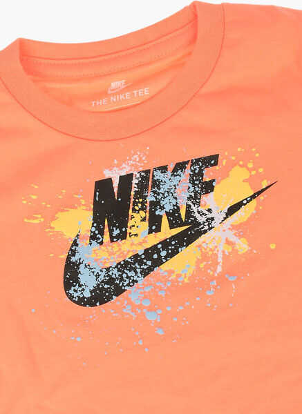 Tricouri Nike Printed T-Shirt Orange Baieti (BM 8421840) 3
