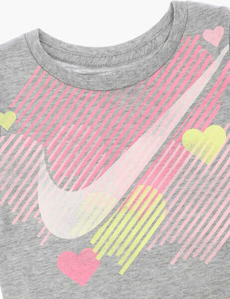 Tricouri Nike Printed T-Shirt Gray Baieti (BM 8421843) 2