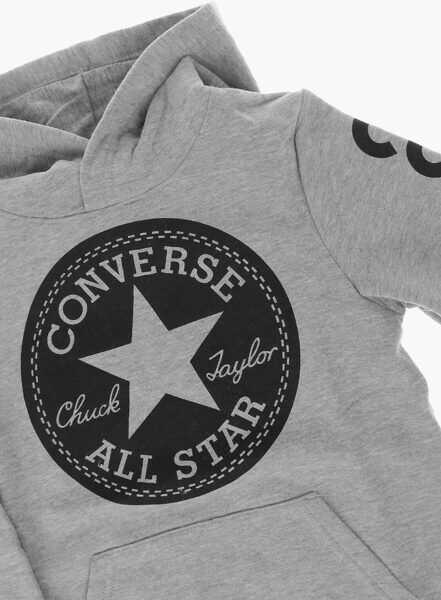 Hanorace Converse Printed Sweatshirt Gray Baieti (BM 8421852) 2