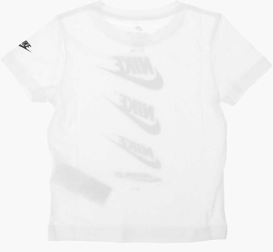 Tricouri Nike Printed T-Shirt White Baieti (BM 8421861) 3