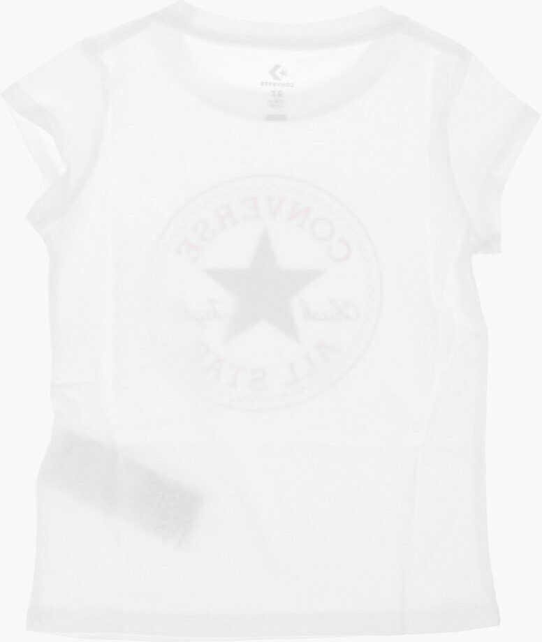 Tricouri Converse Printed T-Shirt White Baieti (BM 8422137) 3