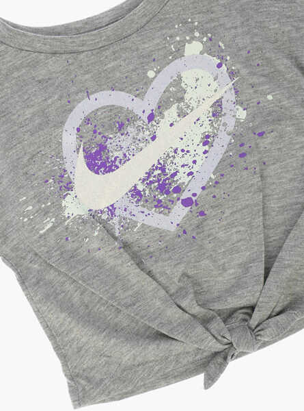 Tricouri Nike Printed T-Shirt Gray Baieti (BM 8422167) 2