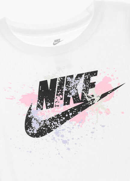 Tricouri Nike Printed T-Shirt White Baieti (BM 8422173) 2