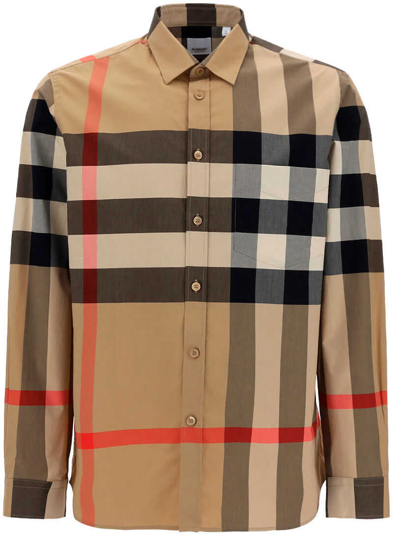 Burberry Somerton Shirt 8010213 ARCHIVE BEIGE IP CHK