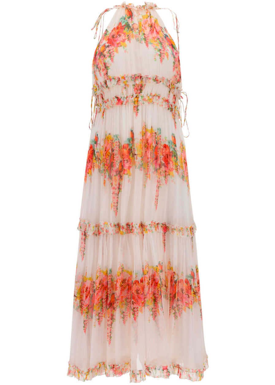 ZIMMERMANN Mae Long Dress 1610DMAE IVORY FLORAL